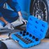 COSTWAY Set čeličnih nasadnih ključeva 16-dijelni 1/2" s kutijom, plavi